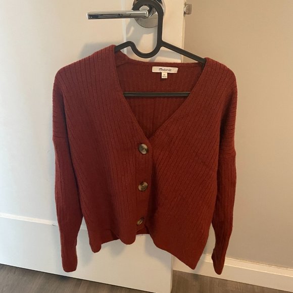 Madewell Cameron Ribbed Cardigan Sweater - Picture 3 of 4